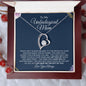 To My Unbiological Mom | Life Gave Me the Gift of You | Forever Love Necklace - ALL4THEGIFTOFIT