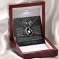 To My Beautiful Wife - I Can't Live Without You | Forever Love Necklace - Gift for Soulmate, Birthday, Anniversary - ALL4THEGIFTOFIT