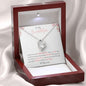 To My Beautiful Mother | I am Proud to Call You Mom | Forever Love Necklace - ALL4THEGIFTOFIT