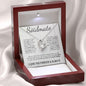 To My Soulmate | Through My Eyes | Forever Love Necklace - Gift for Wife, Fiance, Girlfriend - ALL4THEGIFTOFIT