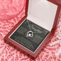 To My Beautiful Daughter | Love You Always & Forever | Forever Love Necklace - ALL4THEGIFTOFIT