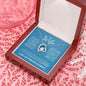 To My Wife (Blue Card) | I Love You Forever & Always | Forever Love Necklace - ALL4THEGIFTOFIT