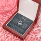 To My Beautiful Wife | Yours Forever & Always | Forever Love Necklace - ALL4THEGIFTOFIT