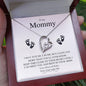 To My Mommy | Close To Your Heart | Forever Love Necklace - Gift for Mother's Day, Mom to Be, Baby Shower Gift, Expecting Mother, Pregnancy - ALL4THEGIFTOFIT