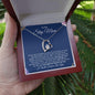 To My Step Mom | Life Gave Me the Gift of You | Forever Love Necklace - Gift for Mother's Day, Birthdays, Holidays - ALL4THEGIFTOFIT