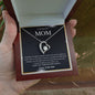 To My Beautiful Mom | Forever and Always - Son | Forever Love Necklace - Gift for Mother's Day, Birthday, Holidays - ALL4THEGIFTOFIT