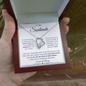To My SOULMATE | I Love You To The Moon & Back | Forever Love Necklace - Gift for Wife, Fiancée, Girlfriend - ALL4THEGIFTOFIT