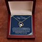 To My Step Mom | Thank You for Loving Me | Forever Love Necklace - Gift for Mother's Day, Birthdays, Holidays - ALL4THEGIFTOFIT