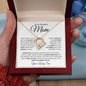 To My Beautiful Mom | You Mean The World To Me - Loving Son | Forever Love Necklace - ALL4THEGIFTOFIT