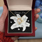 God Says | Forever Love Necklace - Gift for Easter, Confirmation - ALL4THEGIFTOFIT