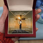 To My Beautiful Granddaughter | Never Forget That I Love You | Forever Love Necklace - Gift for Birthday, Confirmation, Holidays - ALL4THEGIFTOFIT