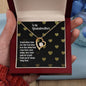 To My Grandmother | Heart of Gold | Forever Love Necklace - Gift for Mother's Day, Birthdays, Holidays, Just Because - ALL4THEGIFTOFIT