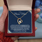 To My Bonus Mom | Thank You For Loving Me | Forever Love Necklace | Gift for Mother's Day, Birthdays, Holidays - ALL4THEGIFTOFIT