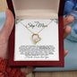 To My Step Mom | Thank You for Loving Me | Forever Love Necklace - Gift for Mother's Day, Birthdays, Holidays - ALL4THEGIFTOFIT