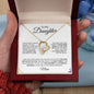 To My Daughter | You Have Blessed My Life | Forever Love Necklace - ALL4THEGIFTOFIT