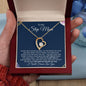 To My Step Mom | Life Gave Me the Gift of You | Forever Love Necklace - Gift for Mother's Day, Birthdays, Holidays - ALL4THEGIFTOFIT