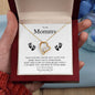 To My Mommy | Close To Your Heart | Forever Love Necklace - Gift for Mother's Day, Mom to Be, Baby Shower Gift, Expecting Mother, Pregnancy - ALL4THEGIFTOFIT