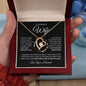 To My Beautiful Wife - I Can't Live Without You | Forever Love Necklace - Gift for Soulmate, Birthday, Anniversary - ALL4THEGIFTOFIT