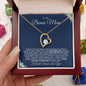 To My Bonus Mom | Thank You For Loving Me | Forever Love Necklace | Gift for Mother's Day, Birthdays, Holidays - ALL4THEGIFTOFIT