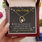 To My One & Only | Love You To The Moon & Back | Forever Love Necklace - Gift for Soulmate, Wife, Fiance, Girlfriend - ALL4THEGIFTOFIT