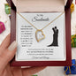 To My Soulmate | My Love, My Everything | Forever Love Necklace - Gift for Wife, Fiance, Girlfriend - ALL4THEGIFTOFIT