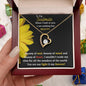To My Soulmate | When I Look At You I See Nothing But Beauty | Forever Love Necklace - Gift for Wife, Fiancée, Girlfriend - ALL4THEGIFTOFIT