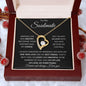 To My Soulmate | My One True Love | Forever Love Necklace - Gift for Wife, Fiance, Girlfriend - ALL4THEGIFTOFIT