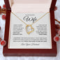 To My Beautiful Wife | I Can't Live Without You | Forever Love Necklace - Gift for Soulmate - ALL4THEGIFTOFIT