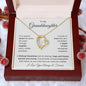 To My Granddaughter | Love You Always | Forever Love Necklace - Gift for Birthday, Holidays, Just Because - ALL4THEGIFTOFIT