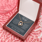 To My Beautiful Wife | Yours Forever & Always | Forever Love Necklace - ALL4THEGIFTOFIT