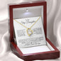 To My Step Daughter | I Will Forever Love You | Forever Love Necklace - ALL4THEGIFTOFIT