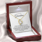 To My Beautiful Grandma | Always In Your Heart | Forever Love Necklace - Gift for Mother's Day, Birthday, Holidays - ALL4THEGIFTOFIT