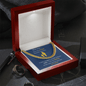 Hey Son.. | Love Mom | Cuban Link Chain - ALL4THEGIFTOFIT
