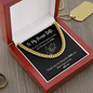 To My Bonus DAD | With Love | Cuban Link Chain - ALL4THEGIFTOFIT