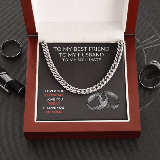 To My Best Friend, To My Husband, To My Soulmate | I'll Love You Forever - ALL4THEGIFTOFIT