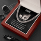 Papa | Your Loving Grand Daughter | Cuban Chain - ALL4THEGIFTOFIT