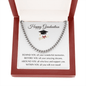 Happy Graduation | Within You All You Will Ever Need | Cuban Link Chain - ALL4THEGIFTOFIT