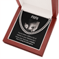 Papa | Your Loving Grand Daughter | Cuban Chain - ALL4THEGIFTOFIT