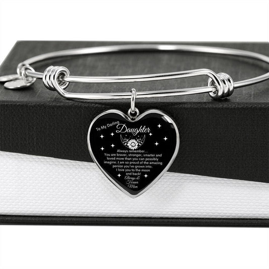 To My Darling Daughter | Always Remember...(Black) | Mom - ALL4THEGIFTOFIT