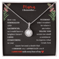 Mama I Remember... | I Cherish and Appreciate You | Eternal Hope Necklace - ALL4THEGIFTOFIT