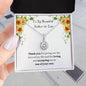 To My Beautiful Mother-in-Law | Thank You | Eternal Hope Necklace - ALL4THEGIFTOFIT