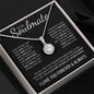 To My Soulmate (Black Card) | I Love You Forever & Always | Eternal Hope Necklace - Gift for Wife, Fiance, Girlfriend - ALL4THEGIFTOFIT