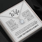 To My Wife | I Love You Forever & Always | Eternal Hope Necklace - ALL4THEGIFTOFIT