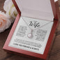 To My Wife | I Love You Forever & Always | Eternal Hope Necklace - ALL4THEGIFTOFIT