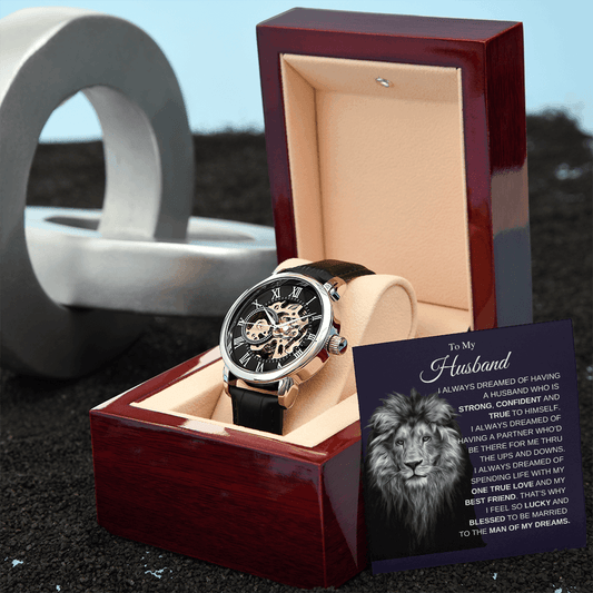 To My Husband | Man Of My Dreams | Father's Day Gift - ALL4THEGIFTOFIT