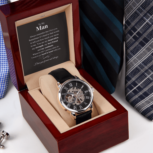 To My Man | You are My Best Friend and My Soulmate | Father's Day Gift - ALL4THEGIFTOFIT