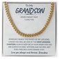 To My GRANDSON | Love You Always & Forever, Grandma - ALL4THEGIFTOFIT