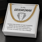 TO MY GROOMSMAN | Thanks for Suiting Up & Standing Beside Me - ALL4THEGIFTOFIT