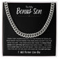 To My Bonus Son | Life Gave Me The Gift Of You - ALL4THEGIFTOFIT