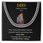 Daddy | You Mean The World To Me | I Love You Forever & Always - ALL4THEGIFTOFIT